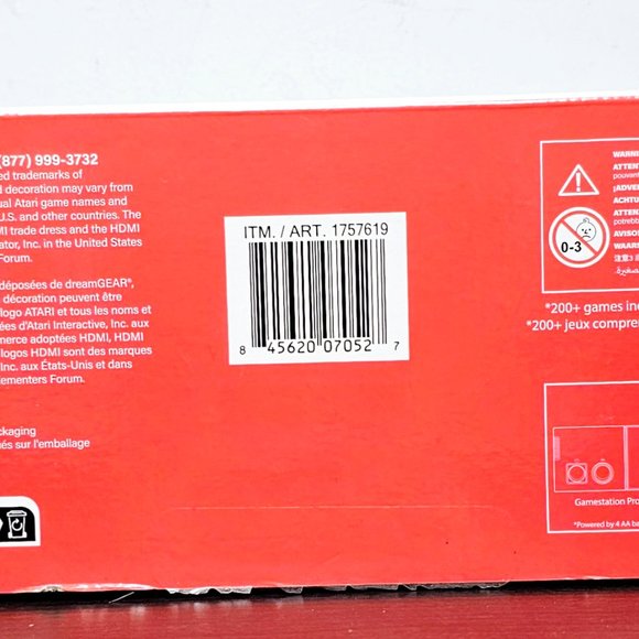 Atari Retro Video Game System with 2 Wireless Joysticks and 200+ Games - Picture 6 of 11